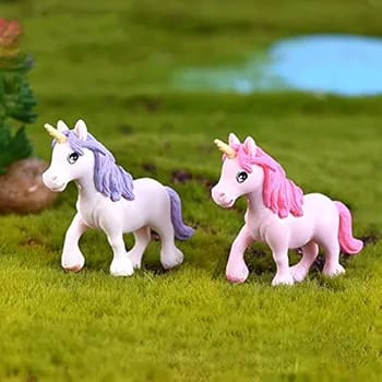 Cute Unicorn Figures (Set of 2)