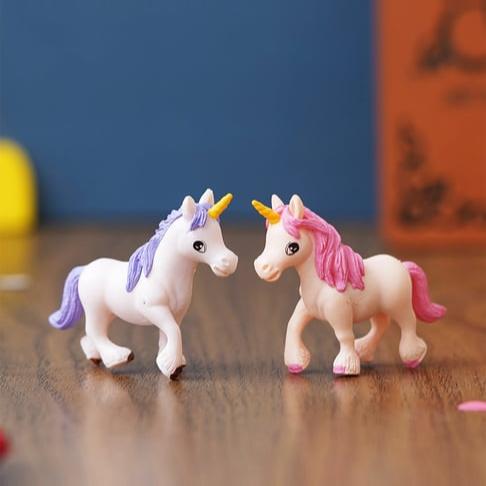 Cute Unicorn Figures (Set of 2)