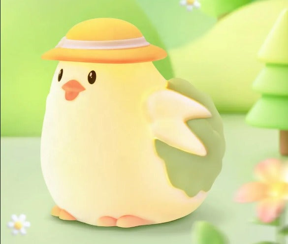 Cute Chick 3D Silicon Lamp