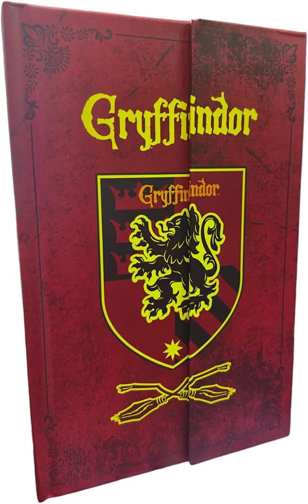 Gryffindor Themed Magnetic Hardbound Planner Journal