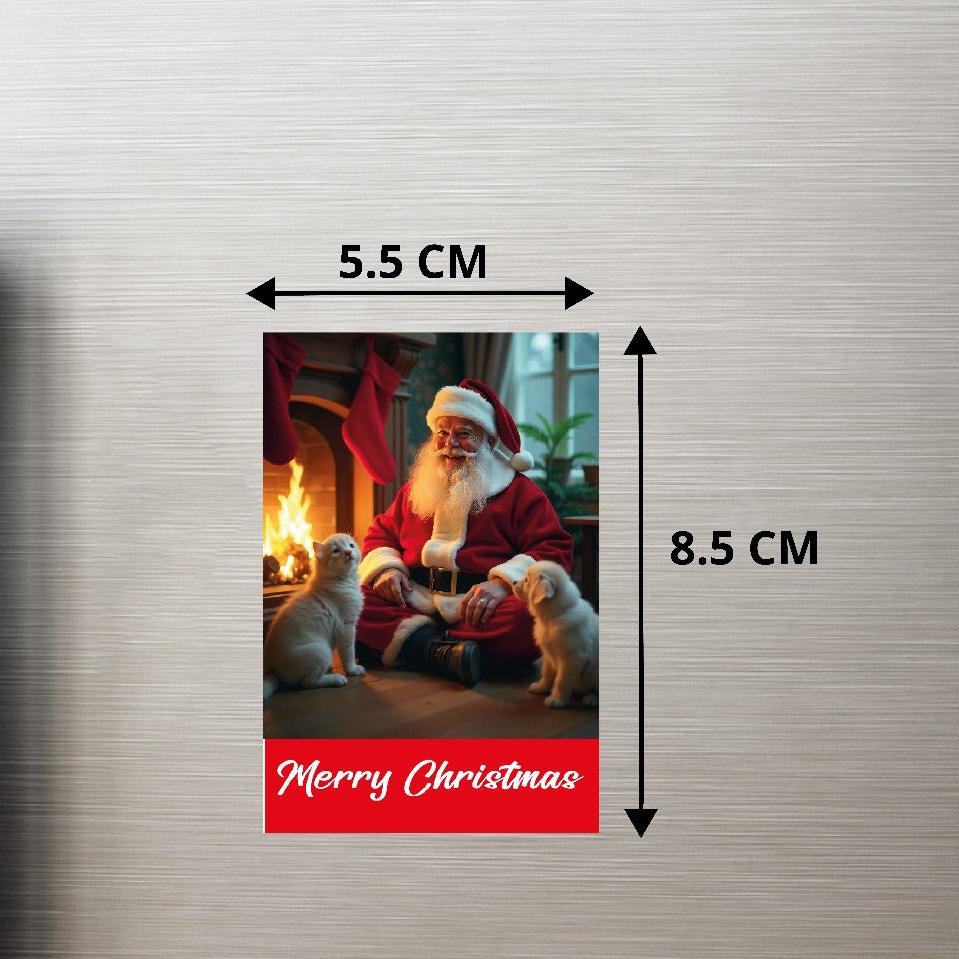 Christmas Santa Claus Fridge Magnet