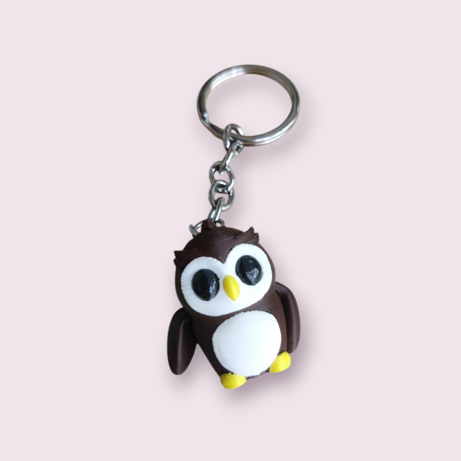 Owl Keychain (Brown)