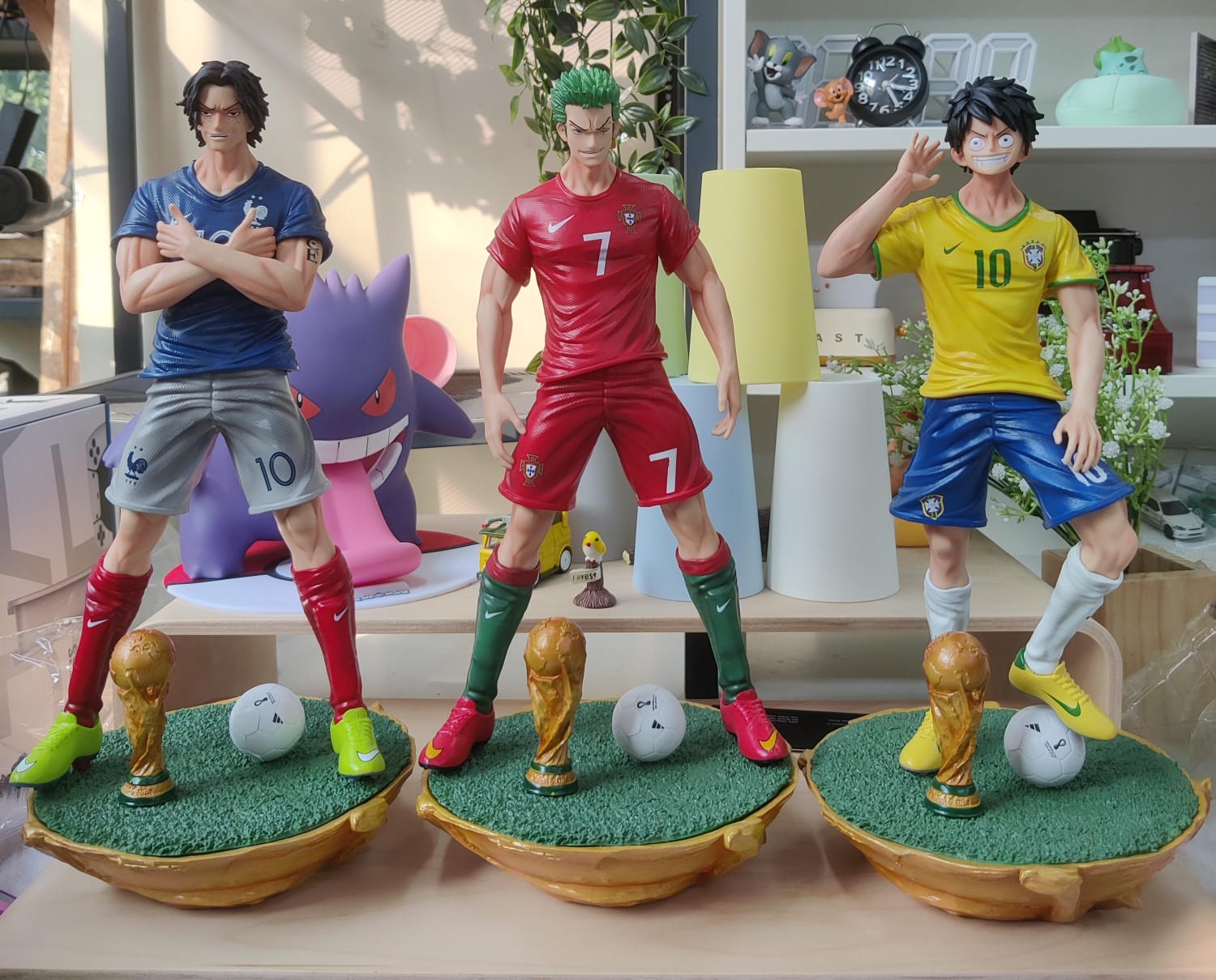 One Piece Football Figurine