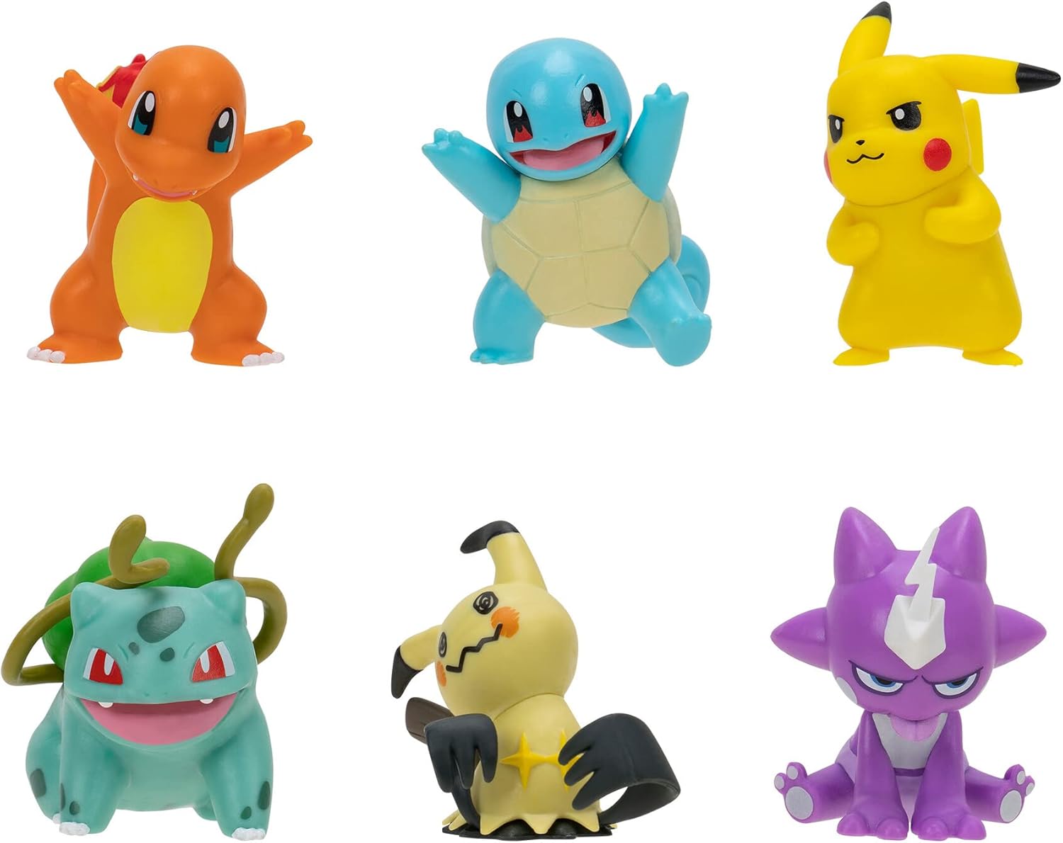 Pokemon Battle Figure Multi-pack Set of 6 Figures - No Cod Allowed On this Product - Prepaid Orders Only.