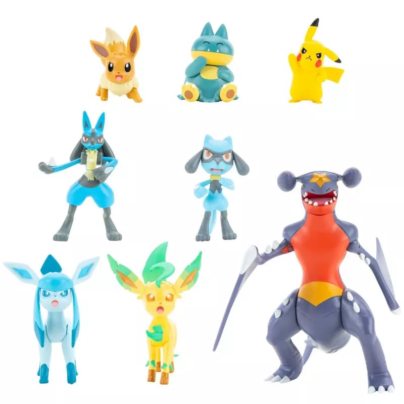 Pokemon Battle Figure Multi-pack Set of 8 Figures - No Cod Allowed On this Product - Prepaid Orders Only.