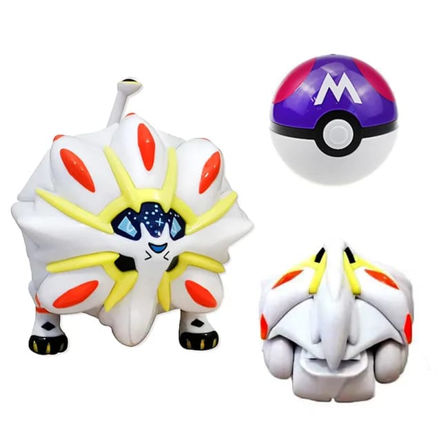 Pokemon Solgaleo Cool Transform With Pokeball Collectable Figure  (No Refund and Replacement allowed as its Seal Packed)