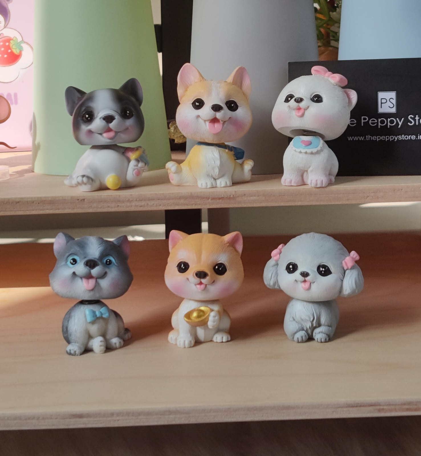 Cute Dog Bobblehead (Select from Drop Down)