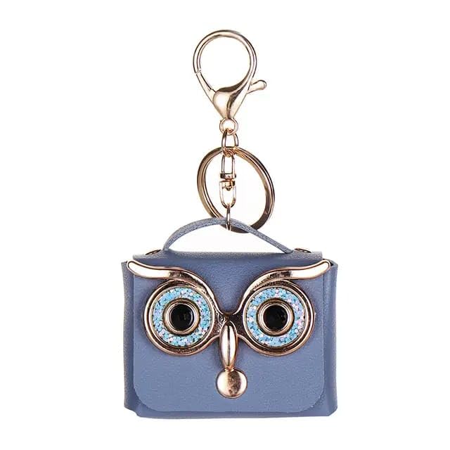 Cute Owl Mask Handbag Keychain With Bagcharm (Select From Drop Down Menu)