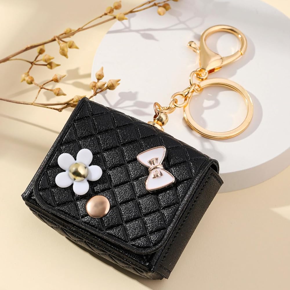 Cute Handbag Keychain With Bagcharm (Choose From Drop Down Menu)