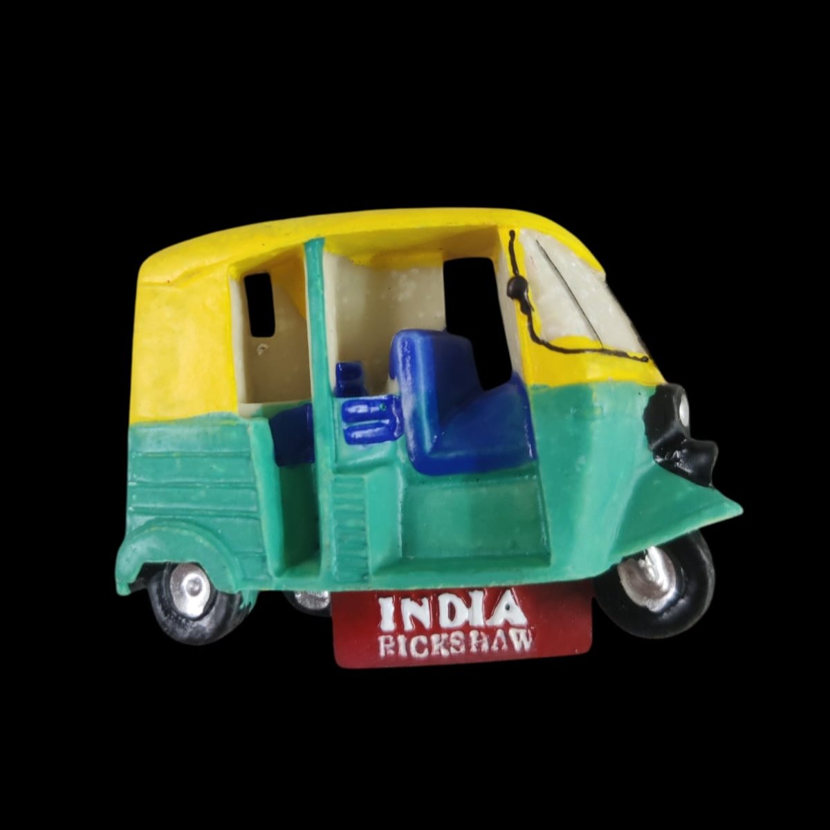 Rickshaw Fridge Magnet