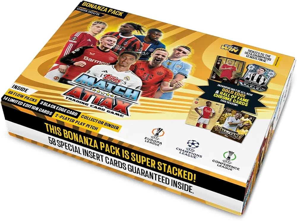 Topps Match Attax - Bonanza Pack 2024 / 25 Trading Card Games  (No Cash On Delivery Allowed On This Product) - Prepaid Orders Only