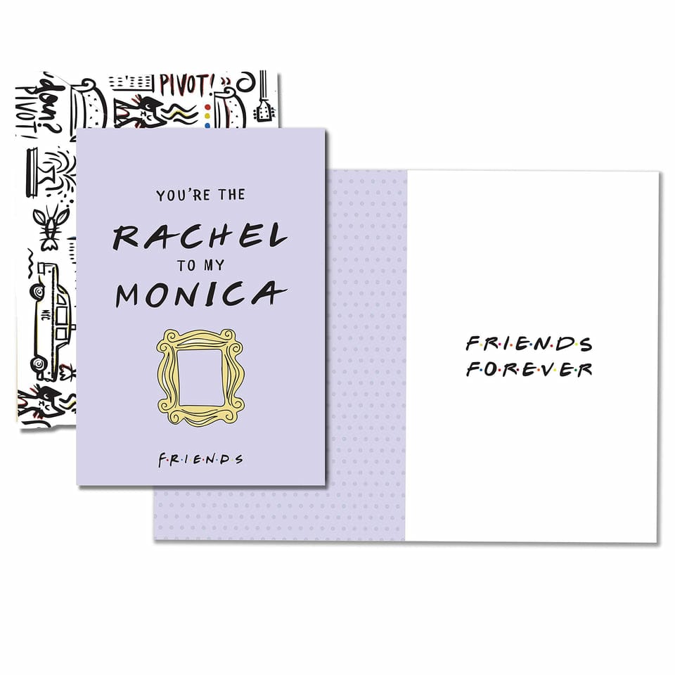 Friends You're The Rachel To My Monica Greeting Card