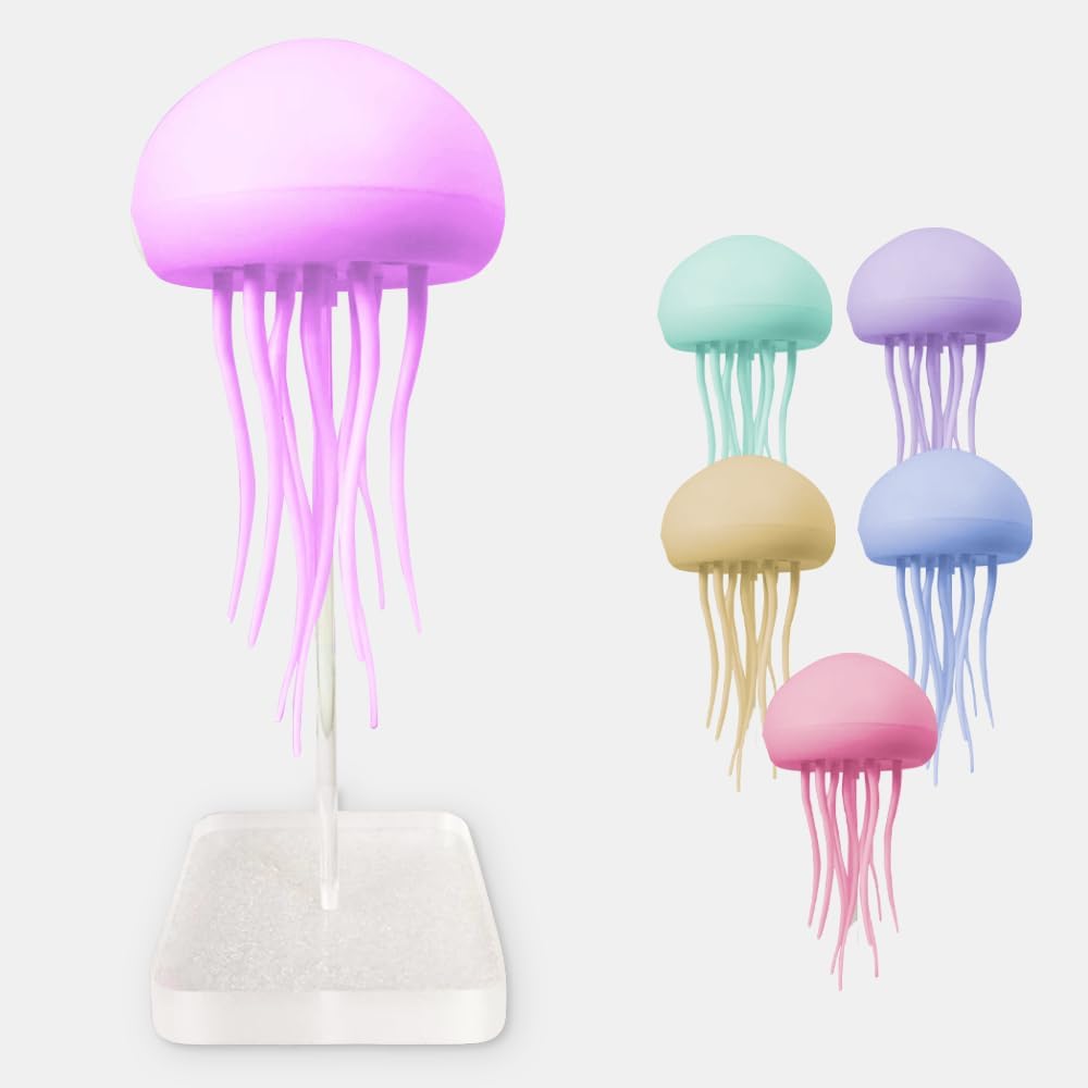 LED Colour Changing Jellyfish Lamp With USB