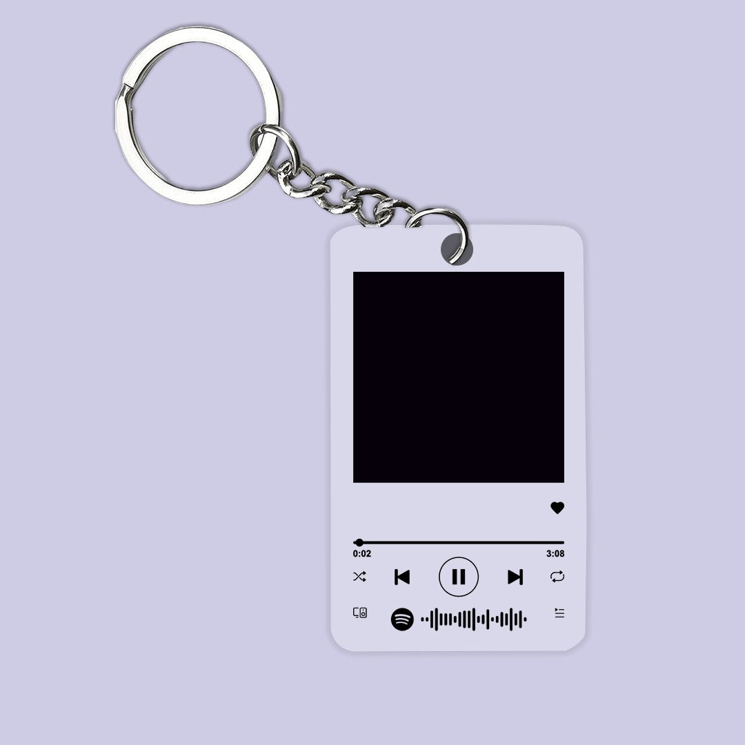 Personalised Spotify Keychain (No COD Allowed On This Product)