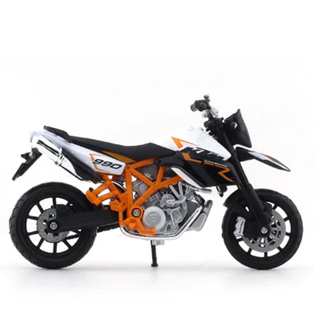 Bburago - 1 : 18 Diecast Scale Model - KTM 990 Supermoto R Official Licensed Product