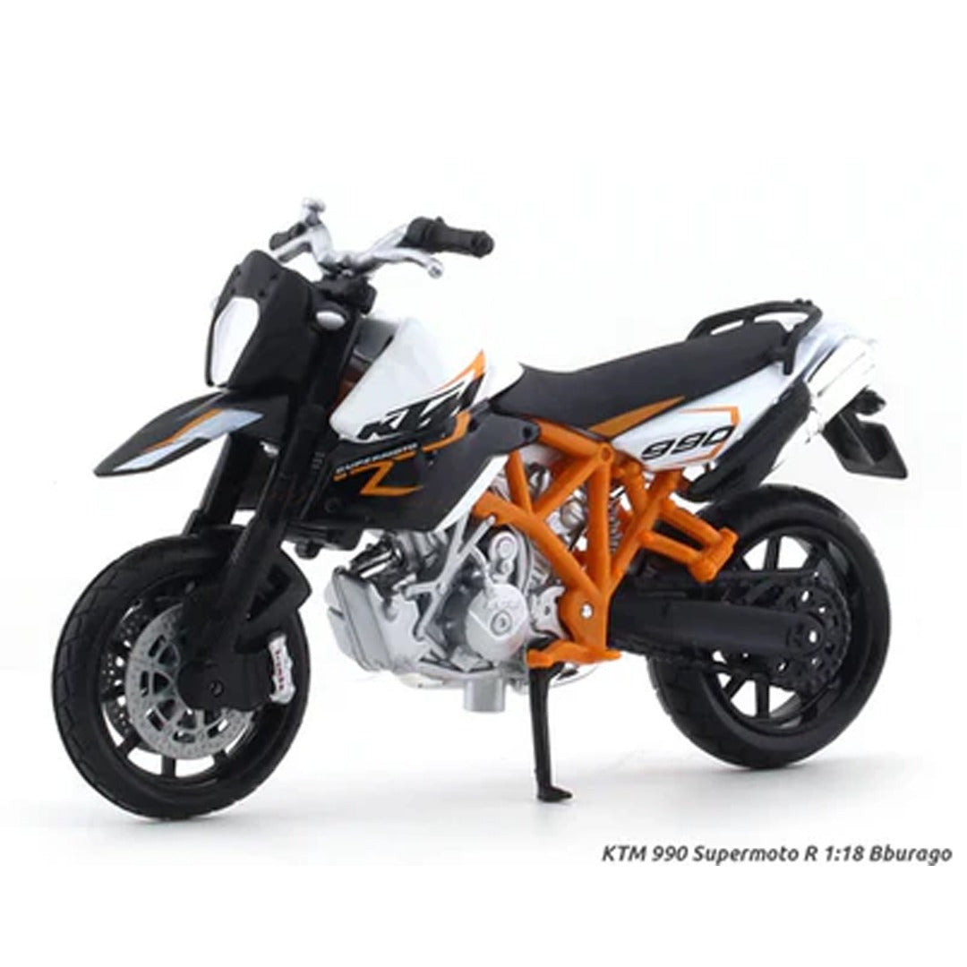 Bburago - 1 : 18 Diecast Scale Model - KTM 990 Supermoto R Official Licensed Product