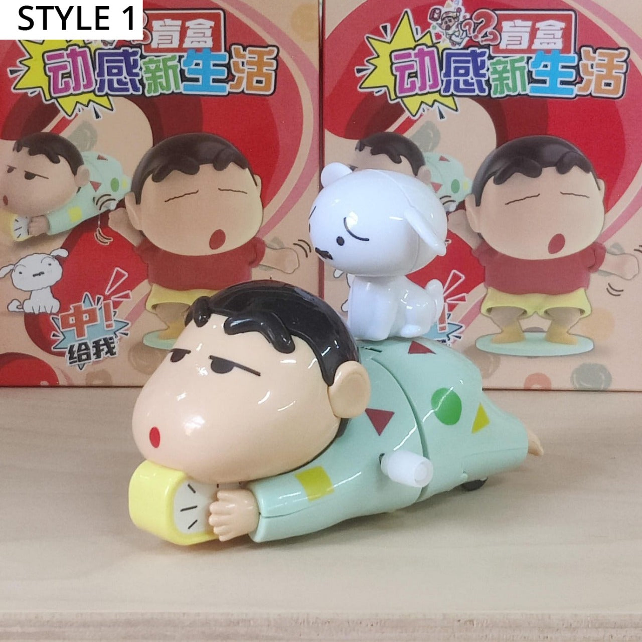 Cute Shinchan Movable Toy Figures (Select From Drop Down)