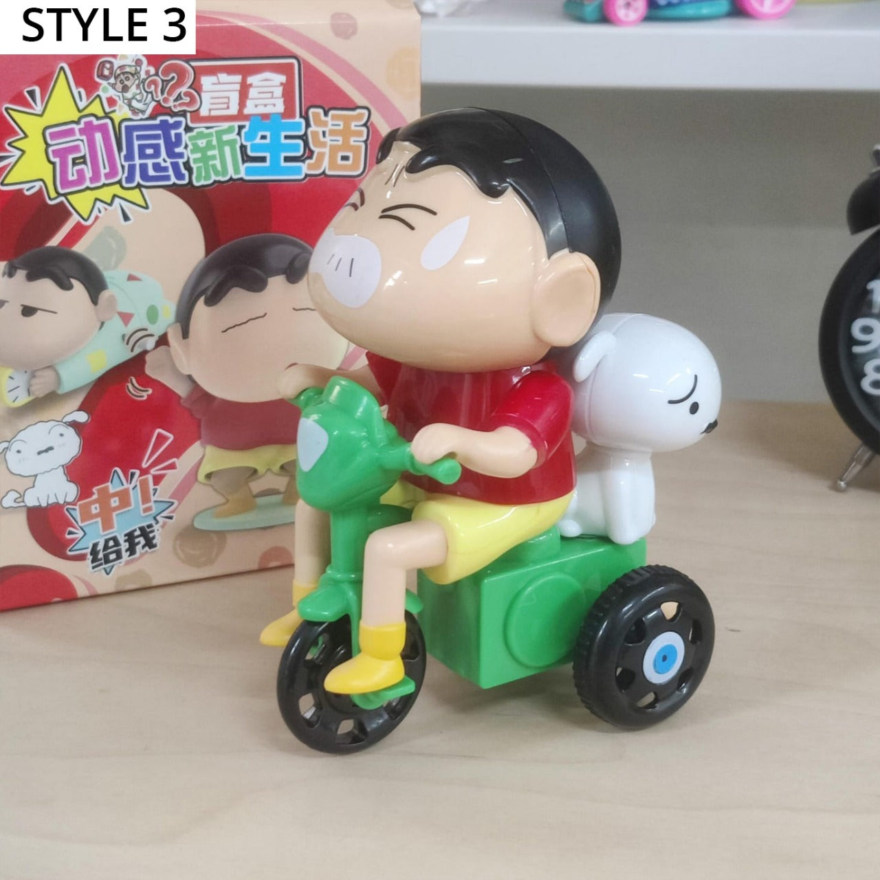 Cute Shinchan Movable Toy Figures (Select From Drop Down)