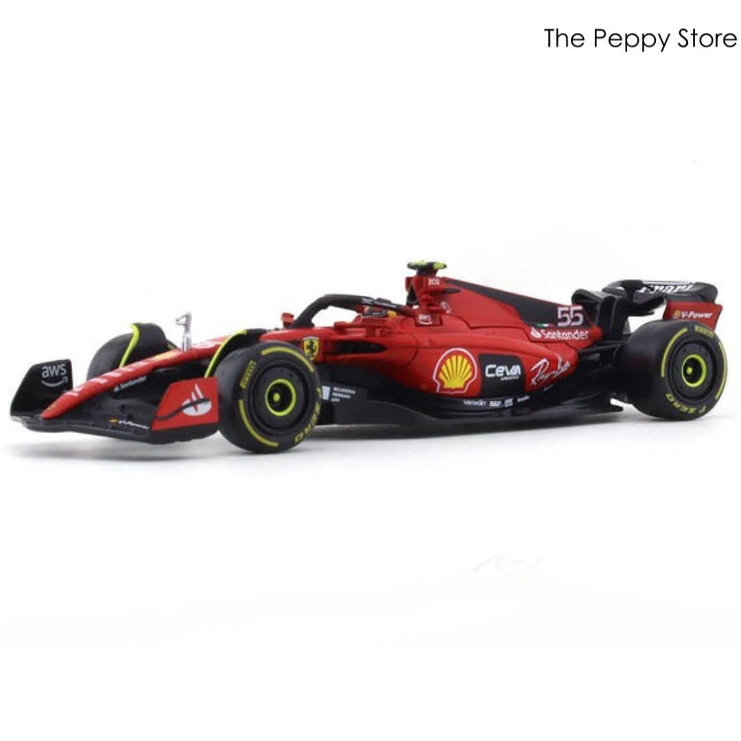 Bburago - 1/43 Diecast Scale Model 2023 Ferrari SF-23 Carlos Sainz