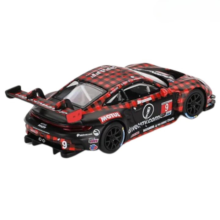 Mini GT Code 770 Porsche 911 GT3 R 9 - 2023 IMSA Sebring 12 Hrs GTD PRO Winner Pfaff Motorsports