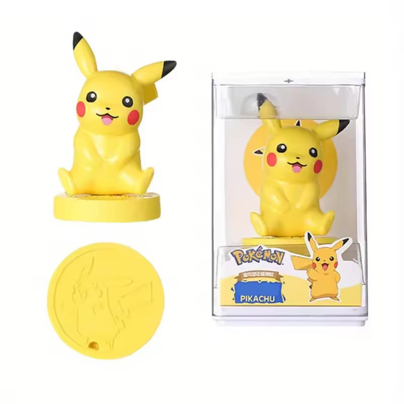 Pokemon Official  Figure Plus Stamp Series Set of 9