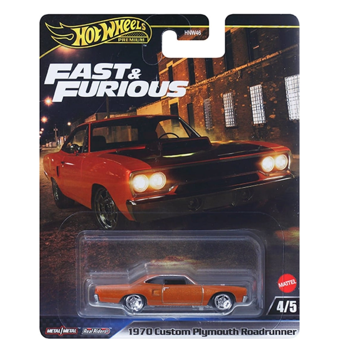 Hot Wheels 2025 Fast and Furious HNW46 955L 1:64 Scale - Set Of 6
