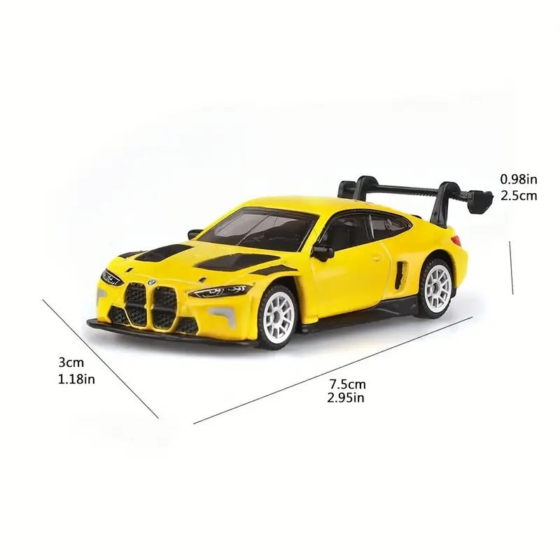 Scale 1 : 64 CCA BMW M4 GT3 Diecast Metal Model Car
