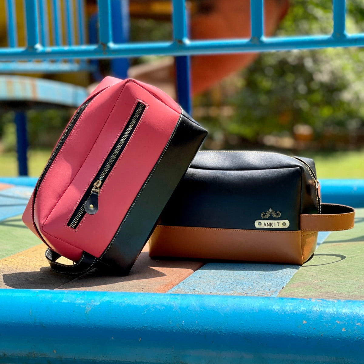 Personalised Unisex Travel Pouches ( No Cod Allowed on this product ) - Prepaid Orders Only