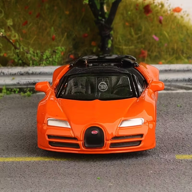Official Bburago Bugatti Veyron 16.4 Grand Sport Vitesse - 1 : 64 Diecast Scale Model