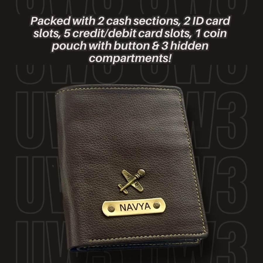 Personalised Unisex Wallets 3.0 ( No Cod Allowed on this product )