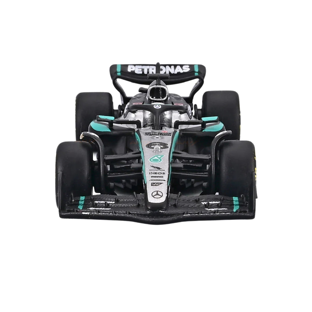 PreOrder Official Bburago 2025 Mercedes-AMG W16 George Russell - Scale 1 : 64 Diecast Scale Model (will be shipped in last week of November)