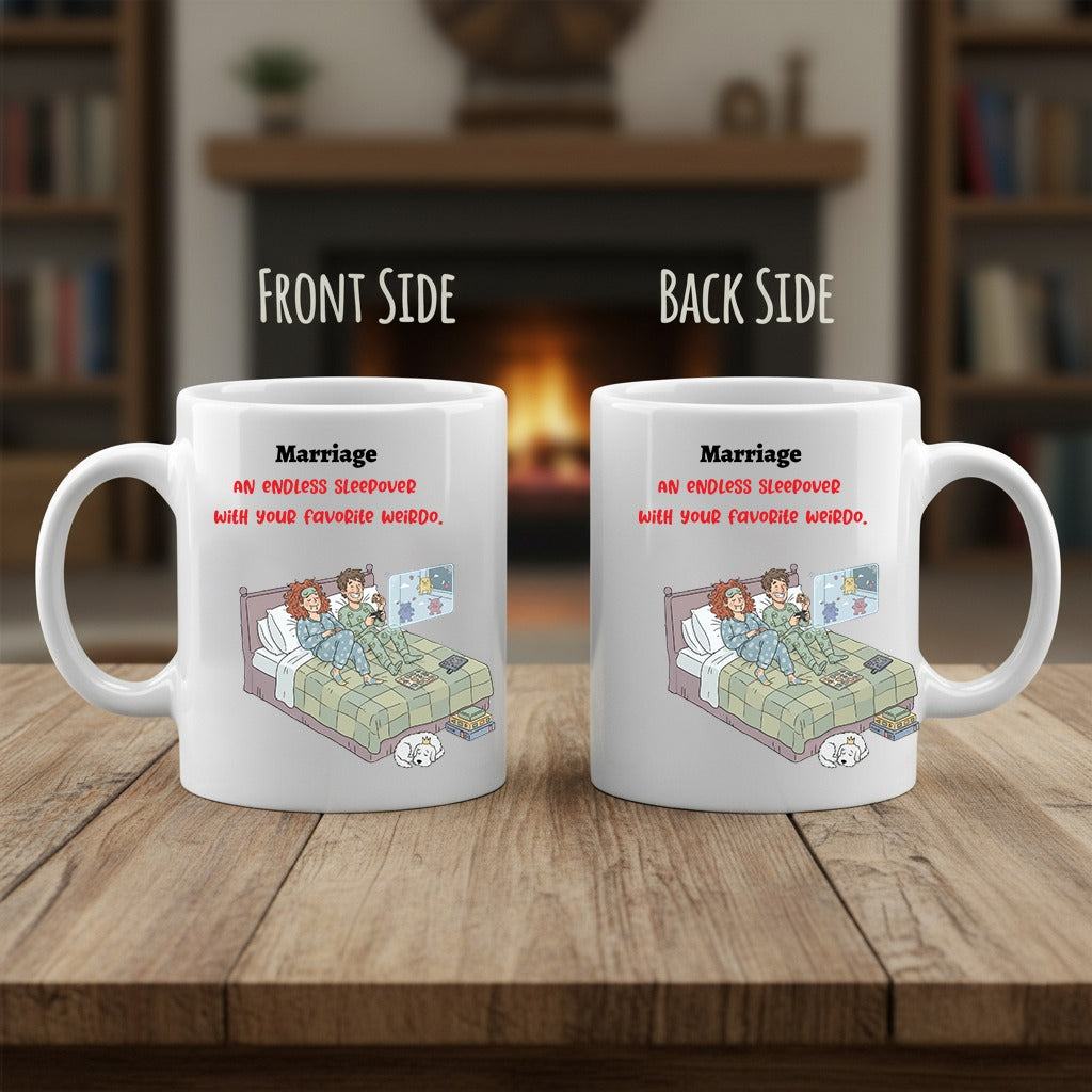 Endless Sleepover 3D Ceramic Coffee Mug