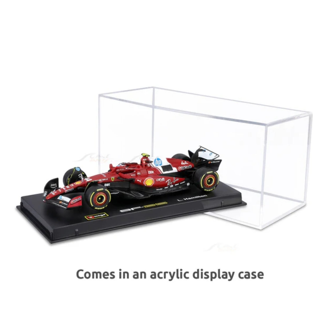 Preorder Official Bburago 2025 Ferrari SF-25 No 44 Lewis Hamilton Australia GP - Scale 1 : 43 Diecast Scale Model (Will Be Shipped in January 2026 First Week)
