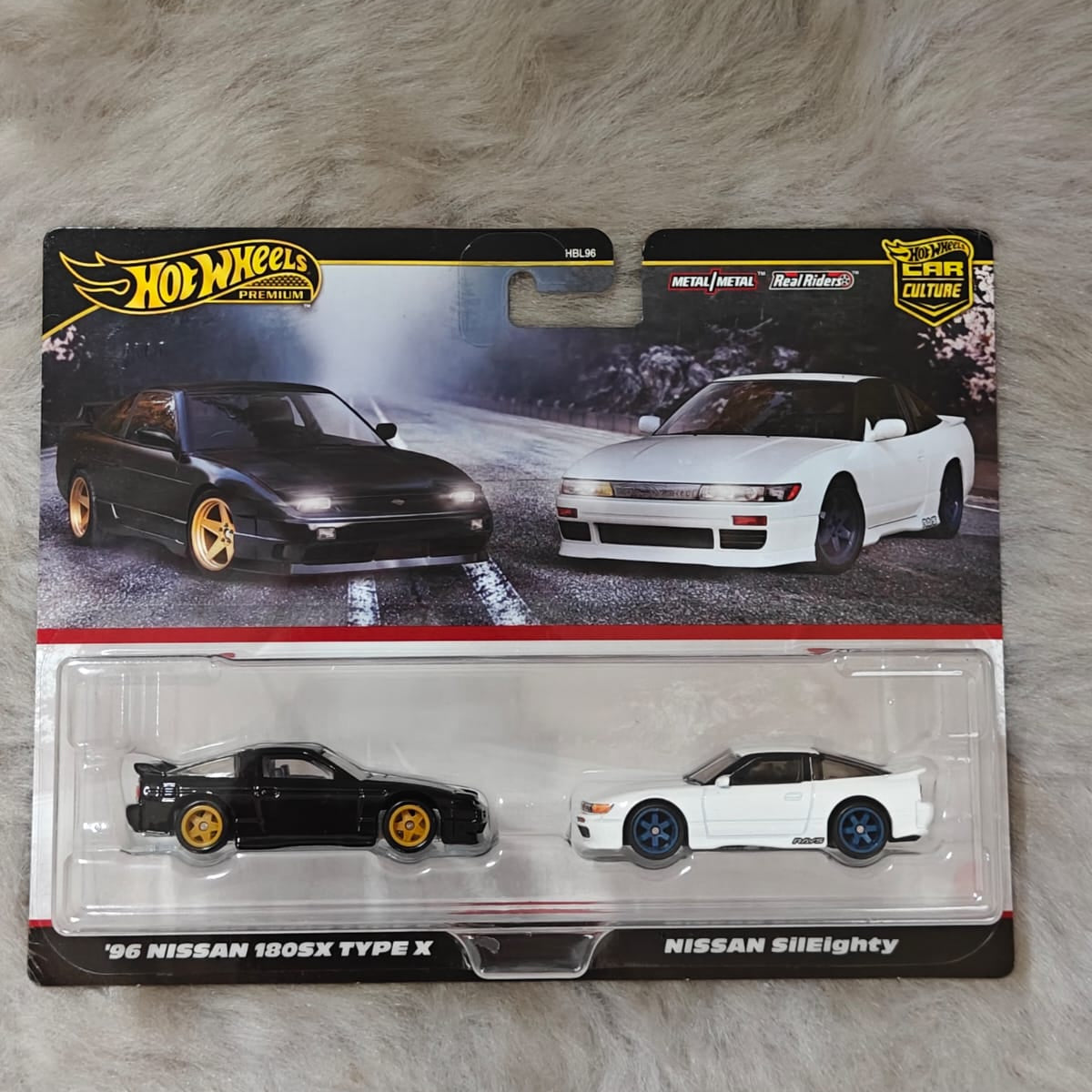 Hot Wheels Premium 1/64 Car Culture Team Transport - '96 Nissan 180SX Type X And Nissan Slleighty