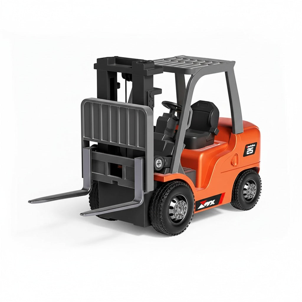 Trasped Scale 1:64 2.4 GHz R/C Speed Regulating Alloy Model Car - Orange