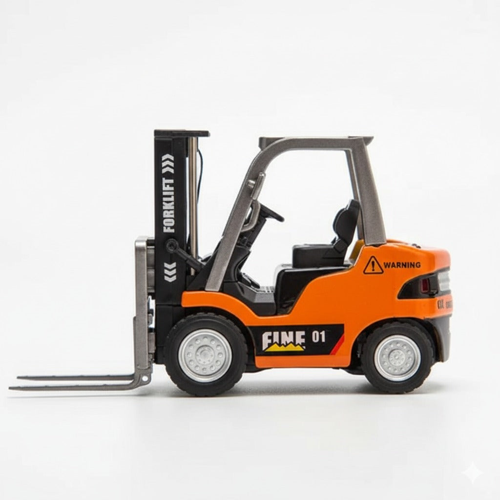 Trasped Scale 1:64 2.4 GHz R/C Speed Regulating Alloy Model Car - Orange