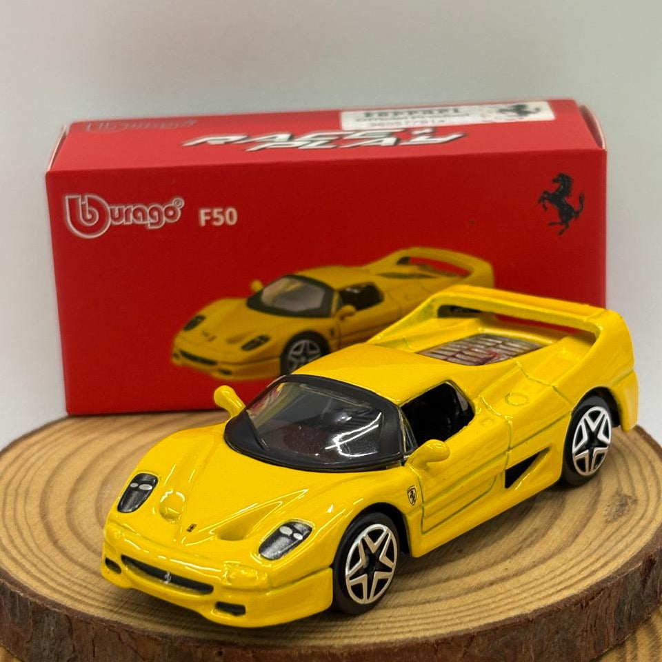 Official Bburago F50 - 1 : 64 Diecast Scale Model