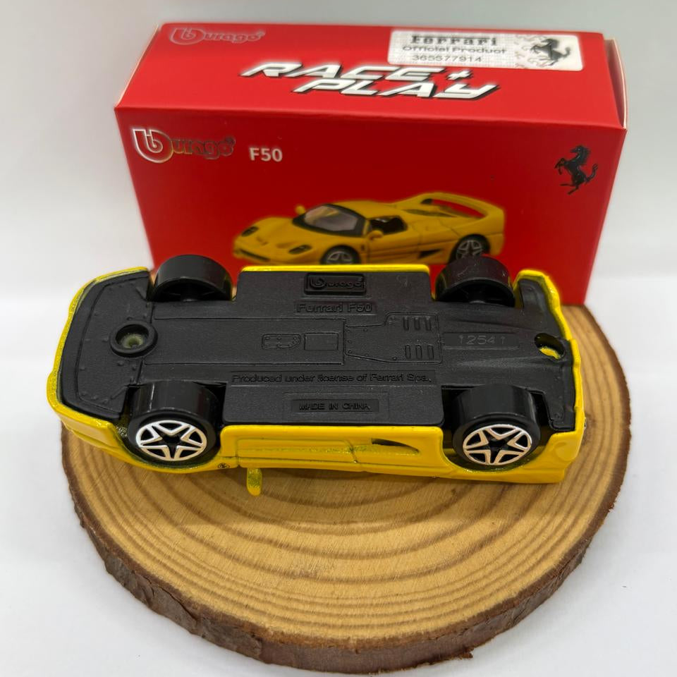 Official Bburago F50 - 1 : 64 Diecast Scale Model