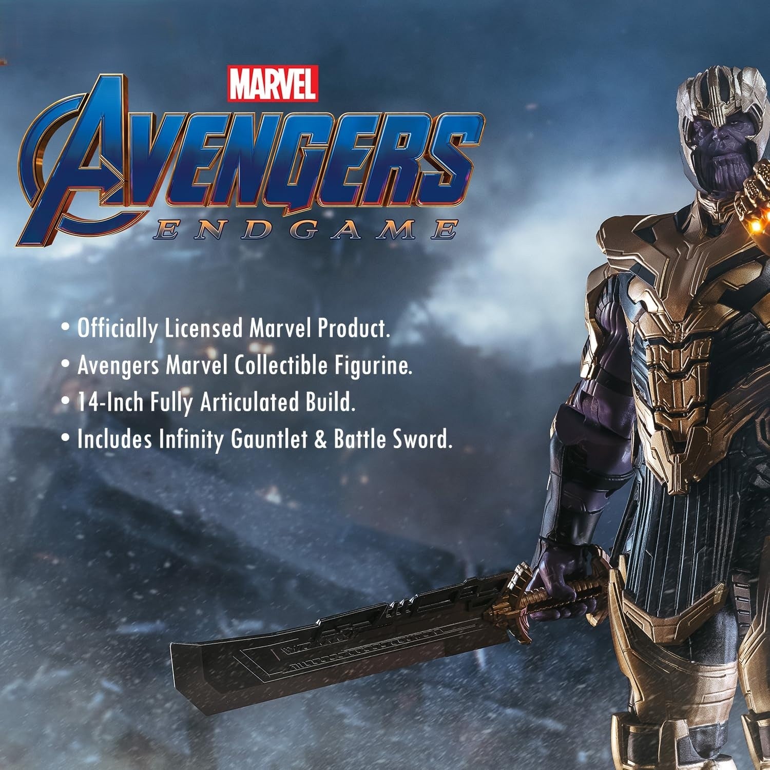 Marvel Thanos 14 inch Figure by ZD Toys