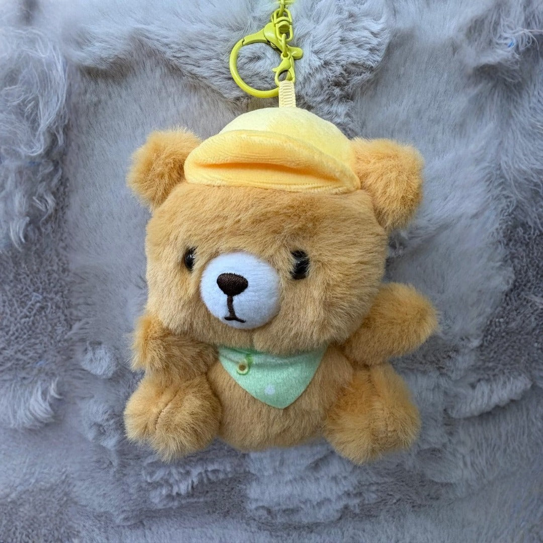 Teddy Bear Plushie with Keychain