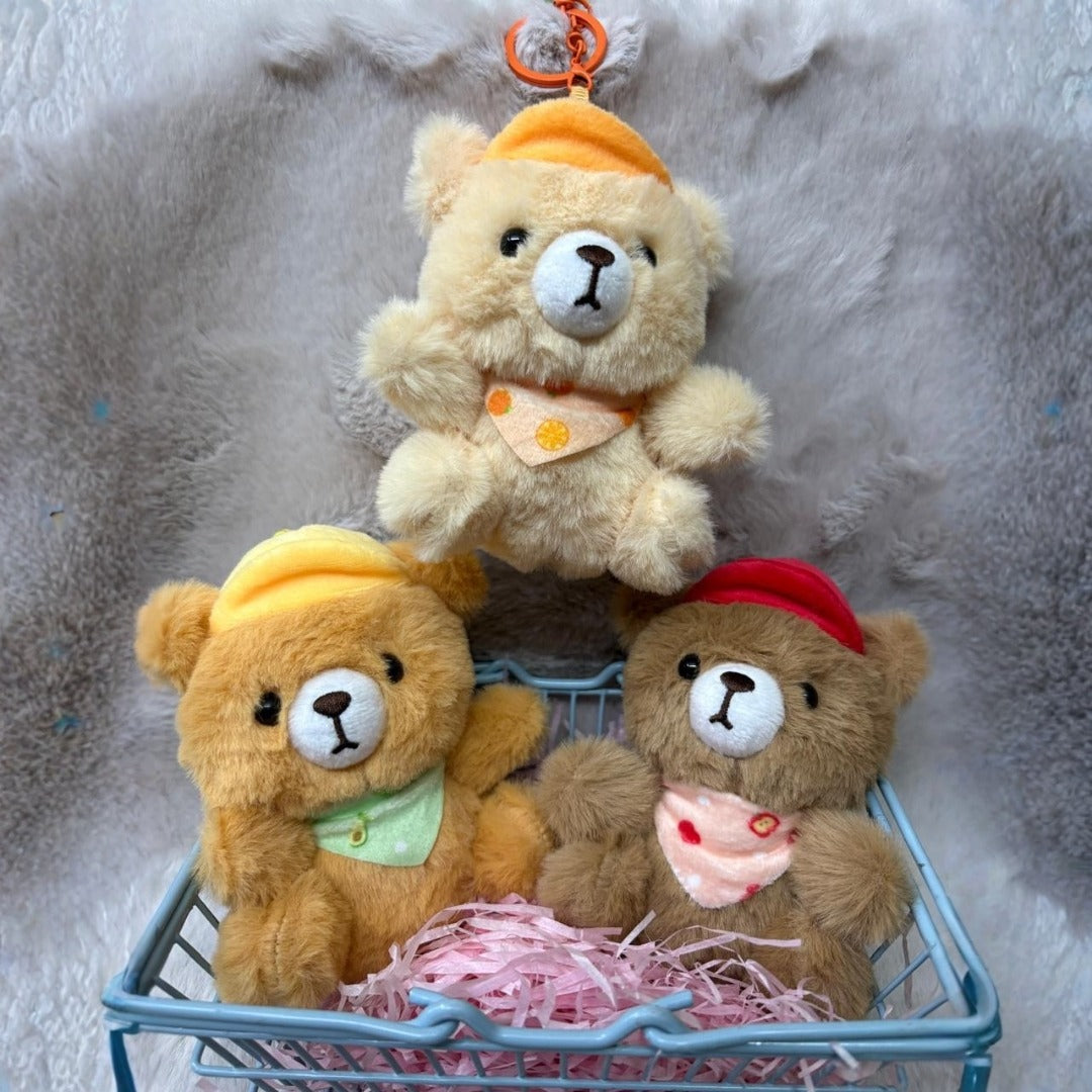 Teddy Bear Plushie with Keychain