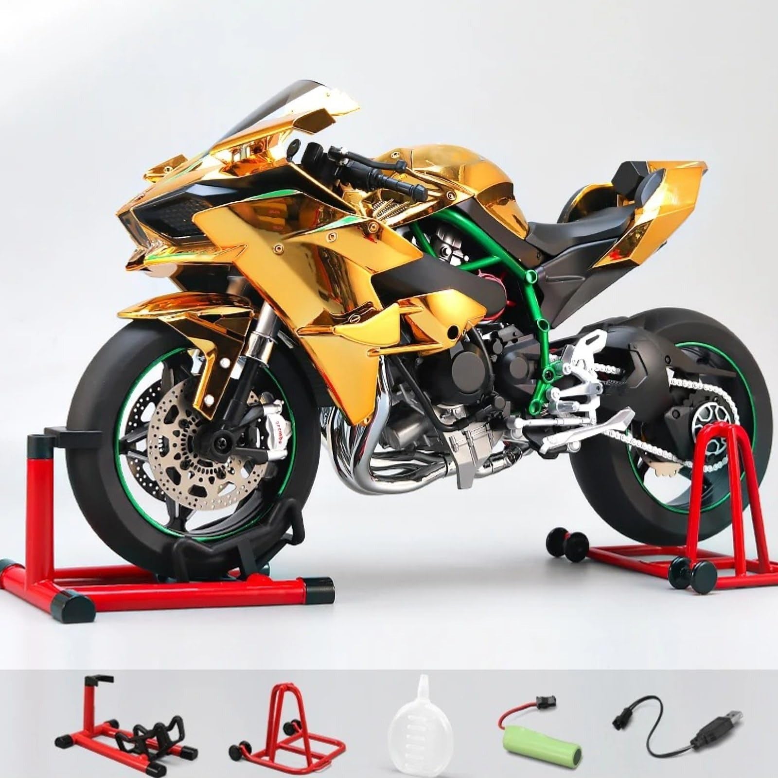 Buy Speed Motocycle Kawasaki Ninja H2R Alloy Model 1:9 Scale - The