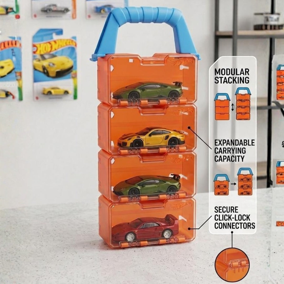 Original Hot wheels Stackable. For 4 cars ( No Cars Included )