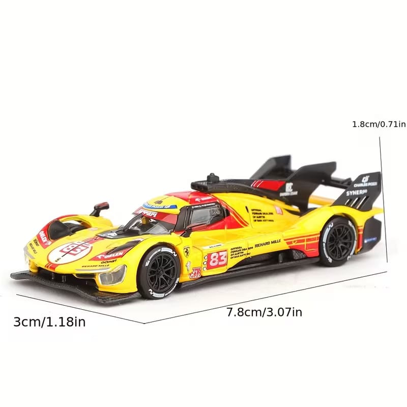 Bburago - 1 : 64 Diecast Scale Model - Official Licensed Product - #83 Ferrari 499P