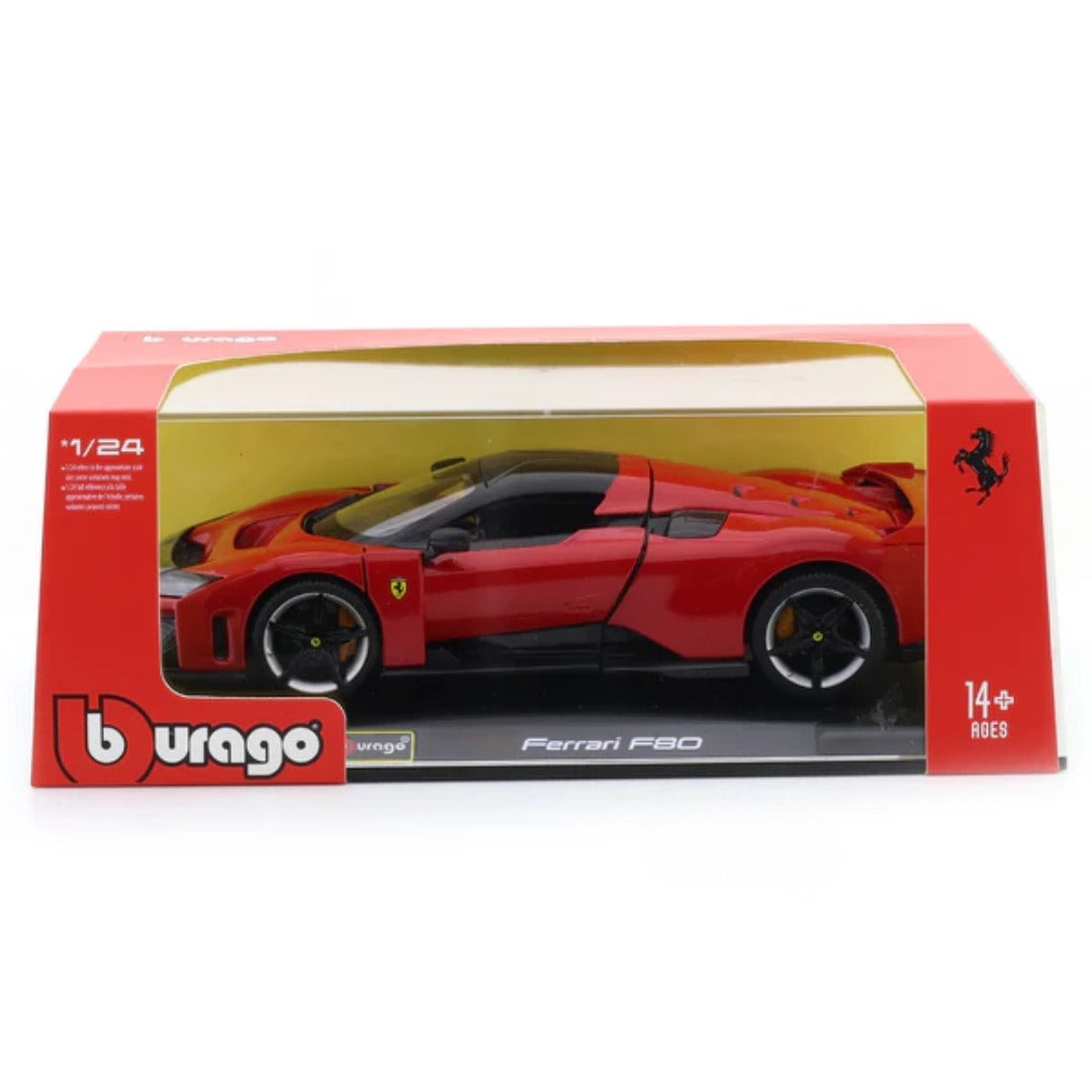 Ferrari F80 with Acrylic Case 1:24 Bburago Licensed Diecast Model Car | Buy in India