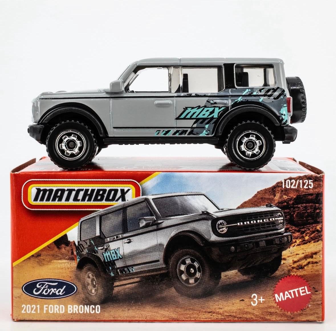 Matchbox Imported 2021 Ford Bronco | 1:64 Scale