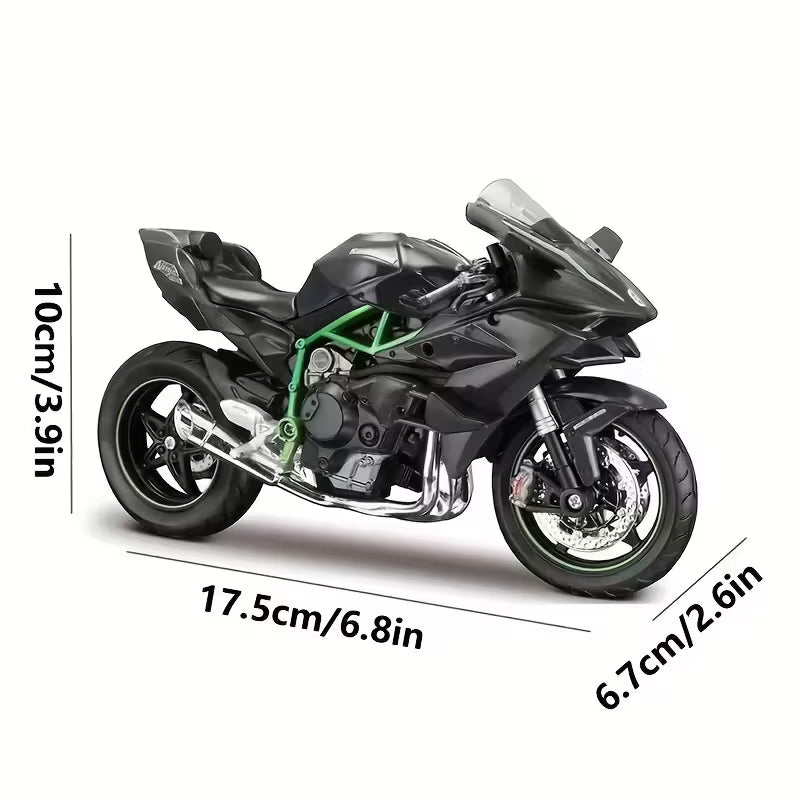 Maisto - 1 : 12 Diecast Scale Model - Official Licensed Product - KAWASAKI NINJA H2R