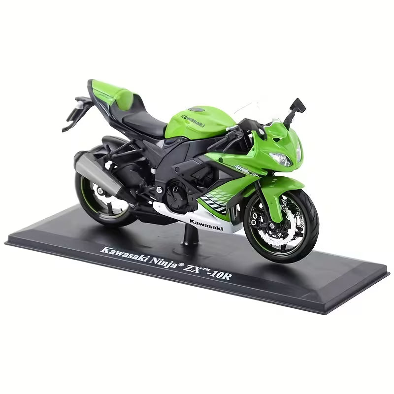 Maisto - 1 : 12 Diecast Scale Model - Official Licensed Product - KAWASAKI NINJA ZX 1OR