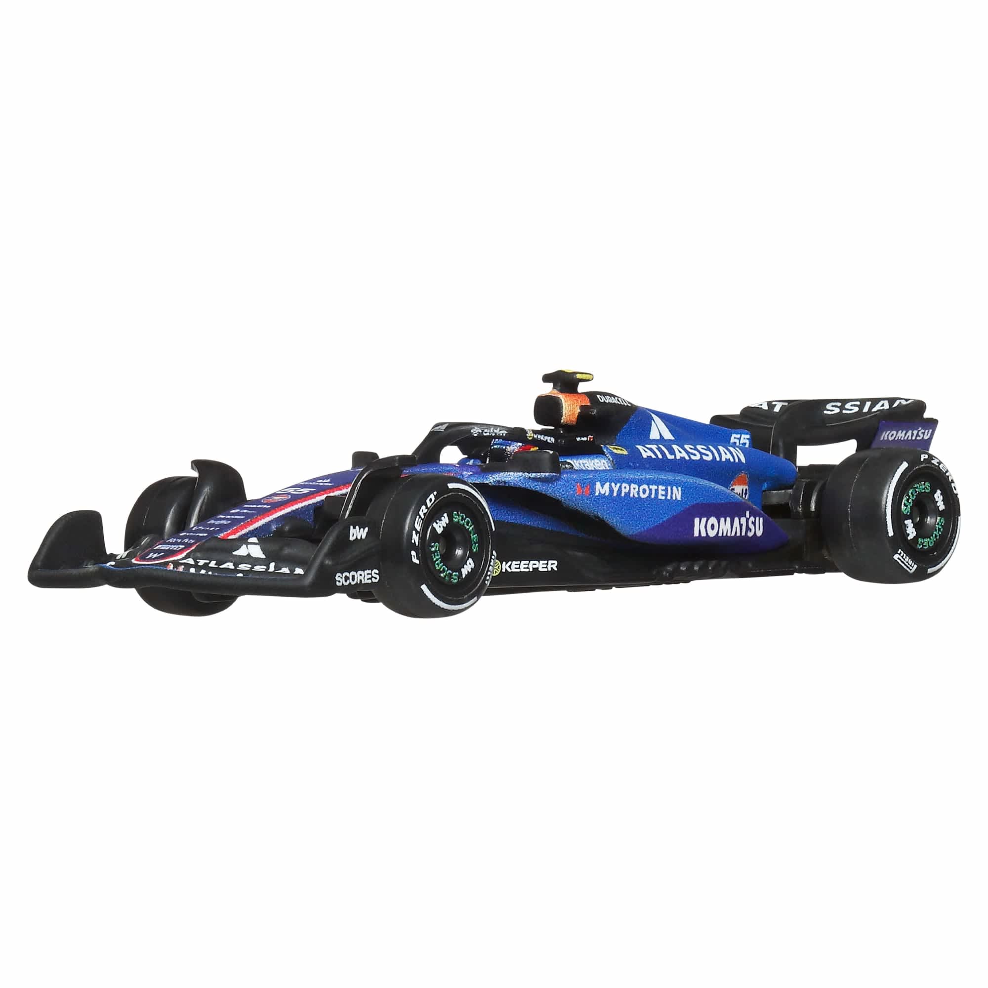 Hot Wheels Scale 1:64 Premium Formula F1  2025 Diecast Model Cars - Atlassian Williams Racing  Formula 1 Team (#55)