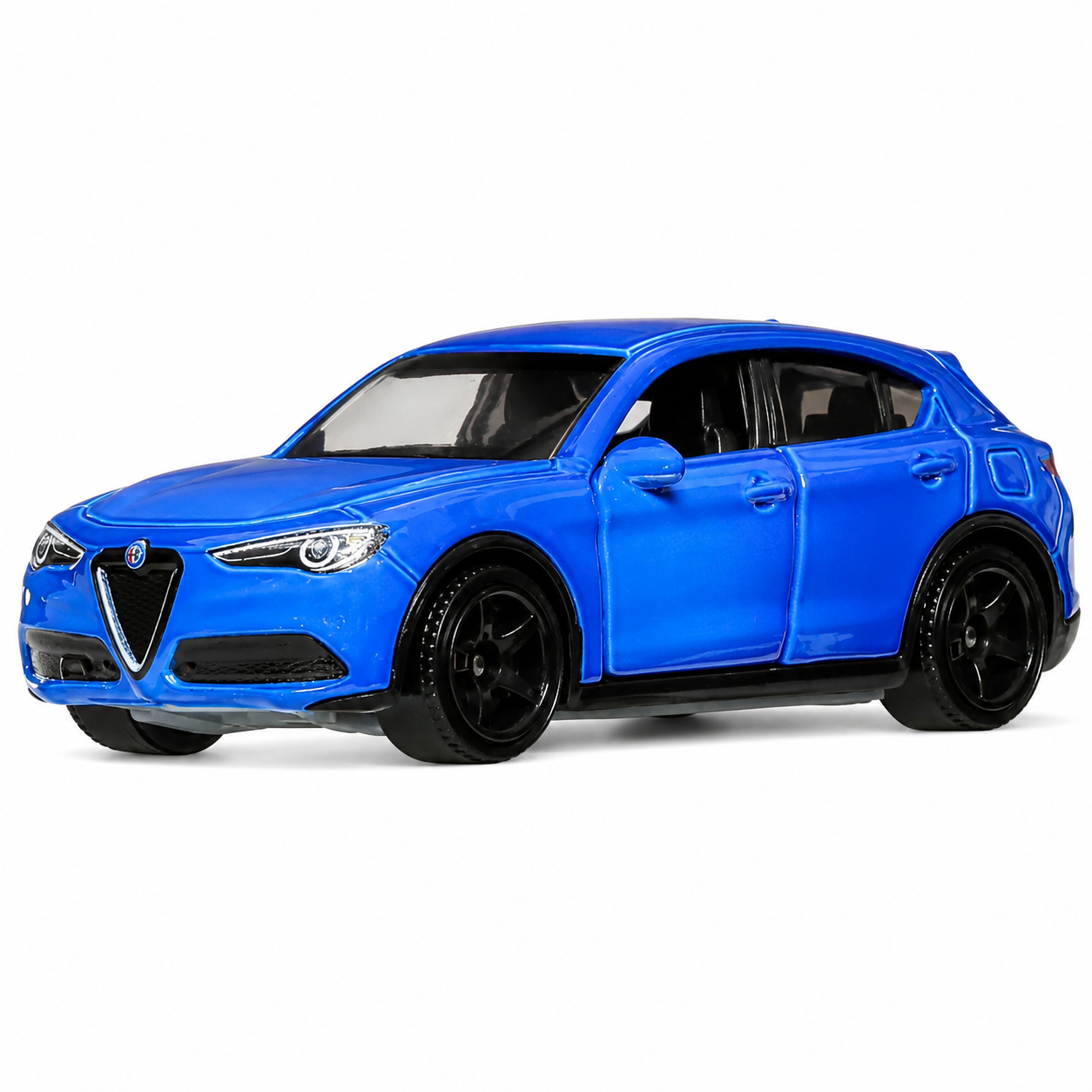 Matchbox Moving Parts 2022 Alfa Romeo Stelvio Die-Cast Model Car – Opening Doors Edition